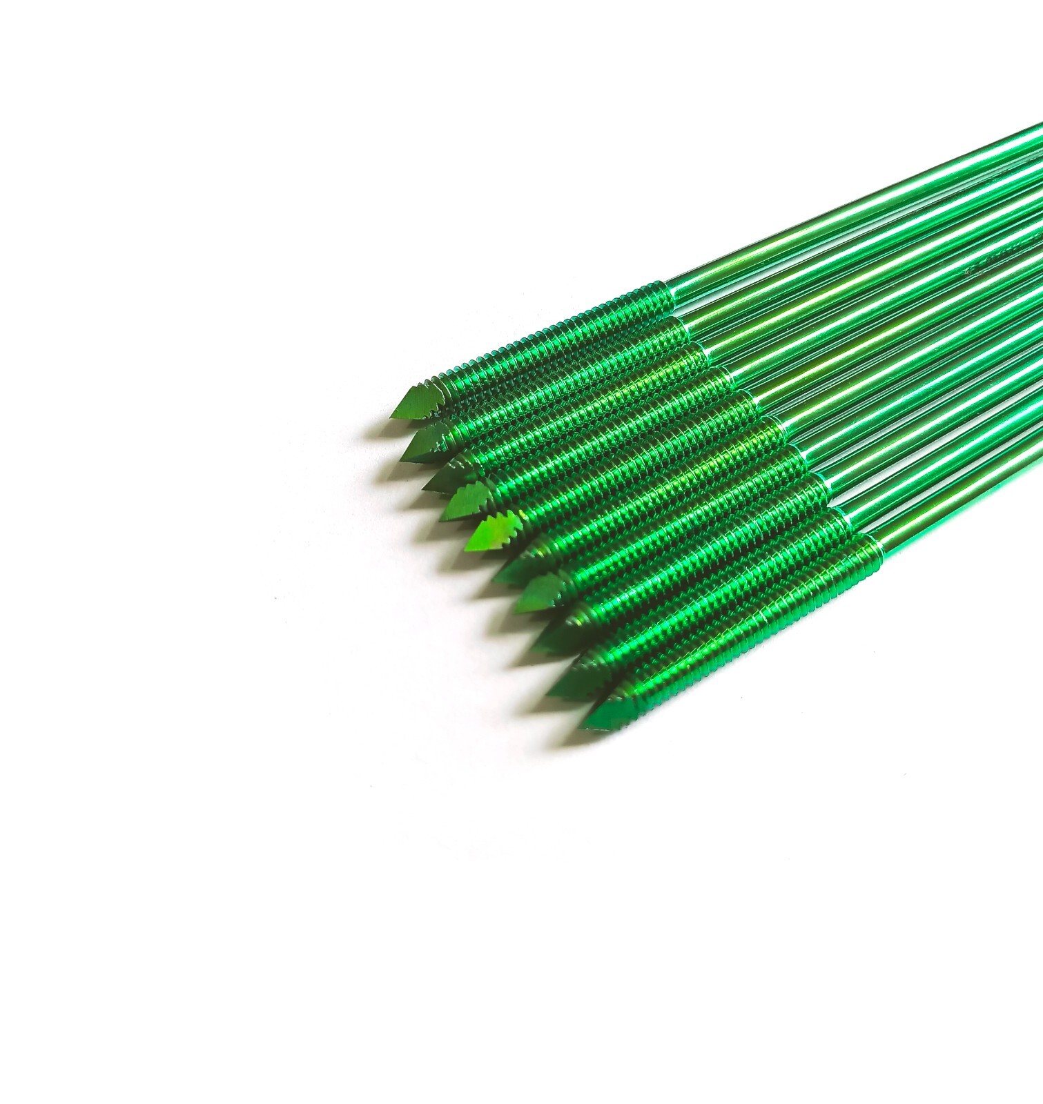 Titanium Schanz Pins 5.0mm Lot of 10 pcs Veterinary Surgical Instrument