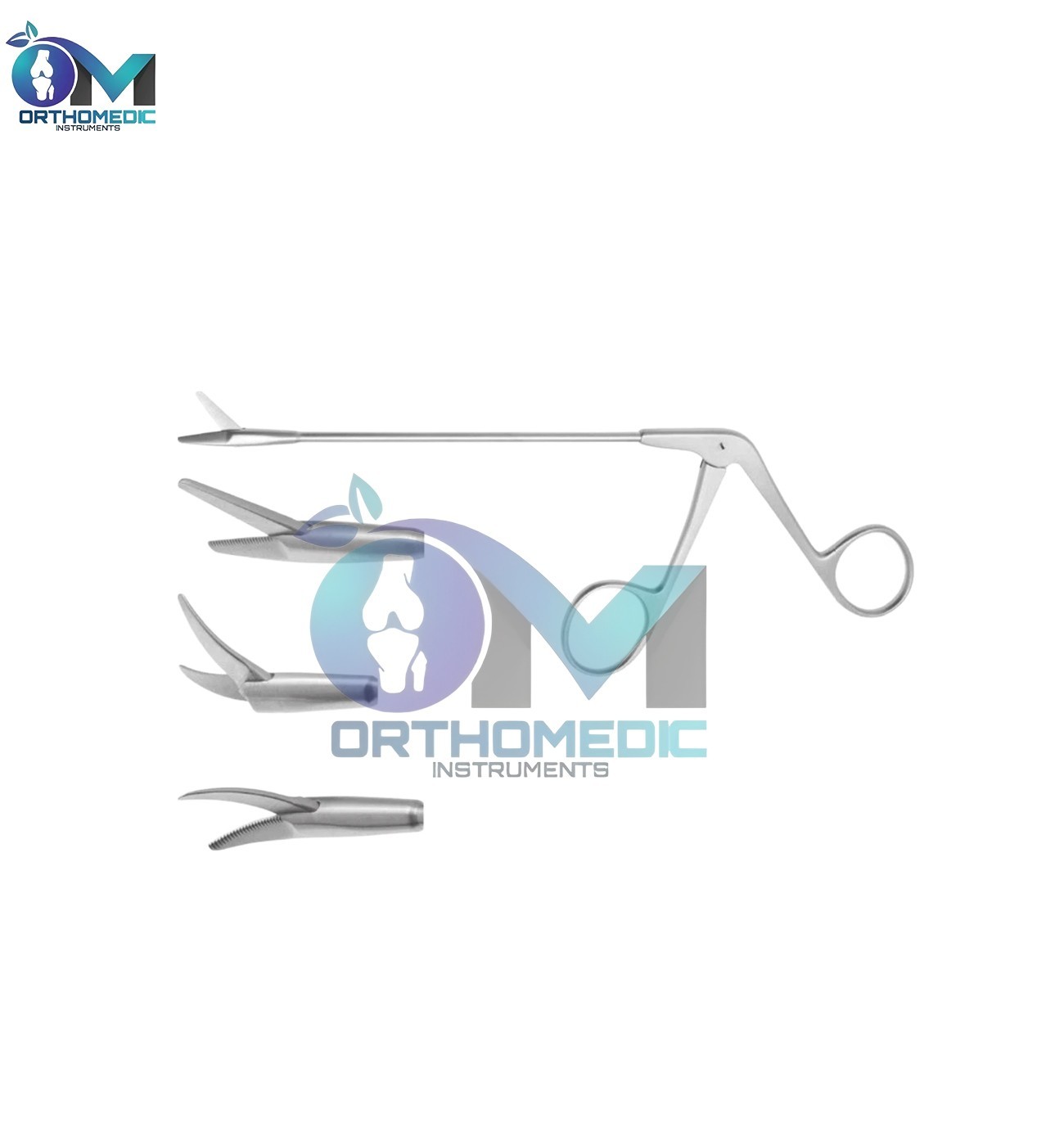 3 Nasal Concha Scissors 13 cm Straight, Right & Left Curved, ENT Fess Instrument