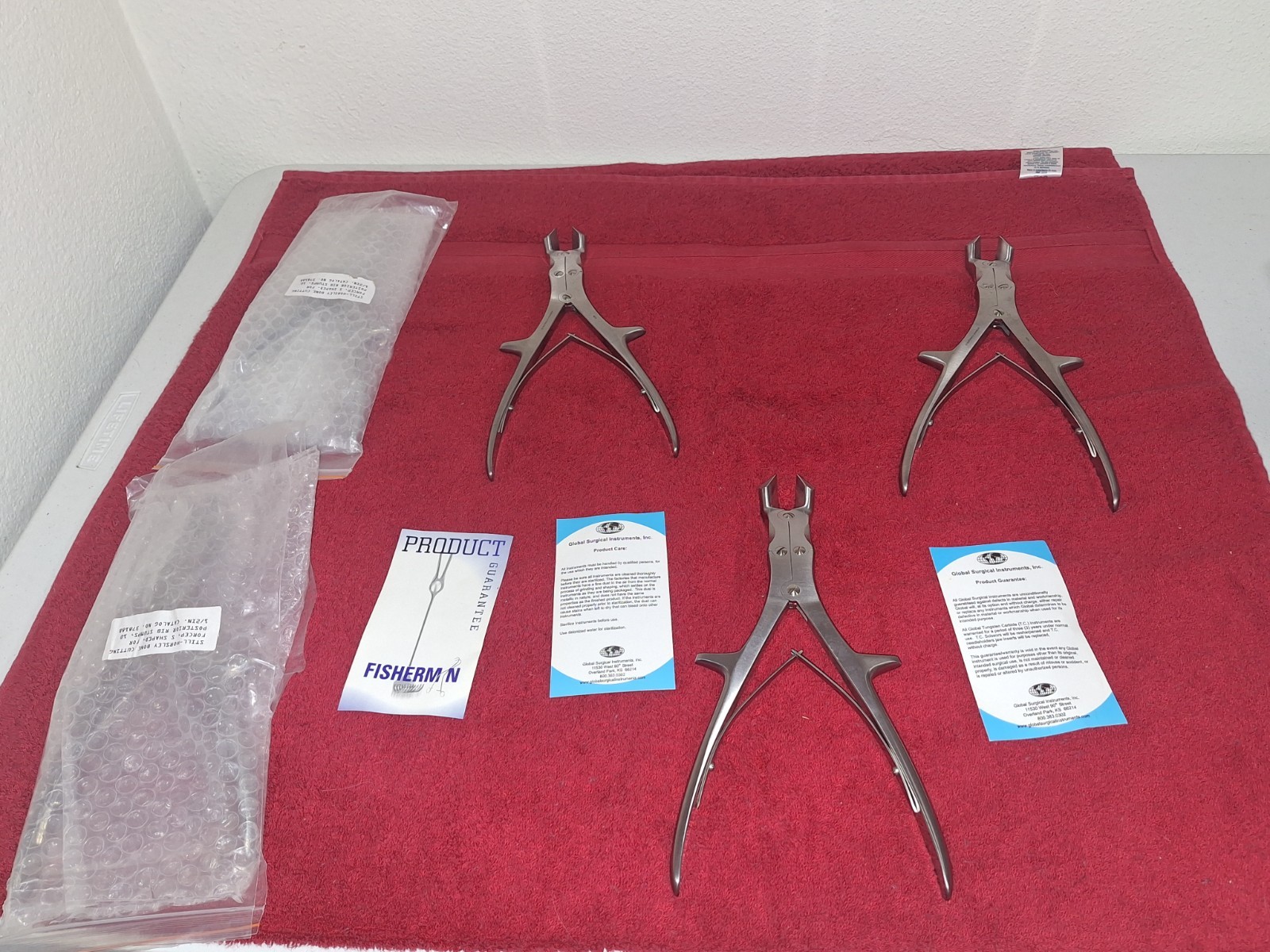 5 Stille Horsely Bone Cutting Forceps 10.5″ Angled Blades, S-shape Unused 10/13