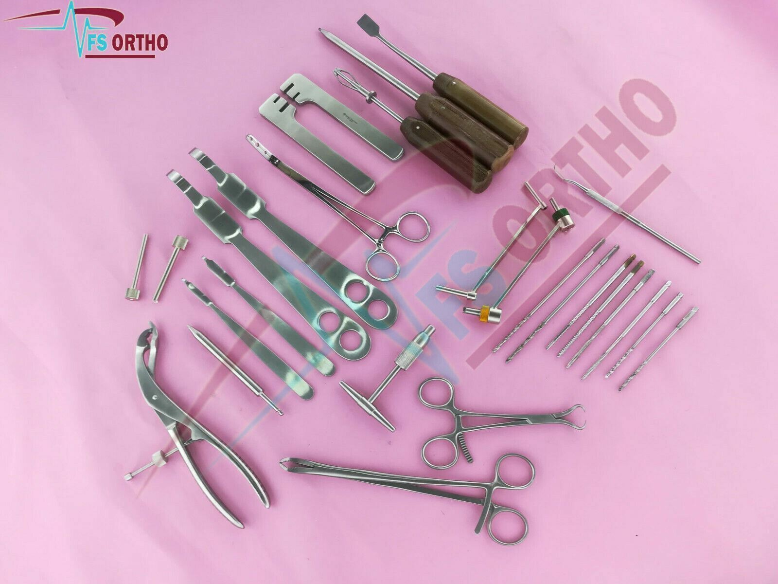 Small Fragment Instruments Orthopedic Surgical Instruments 30 Pcs Set