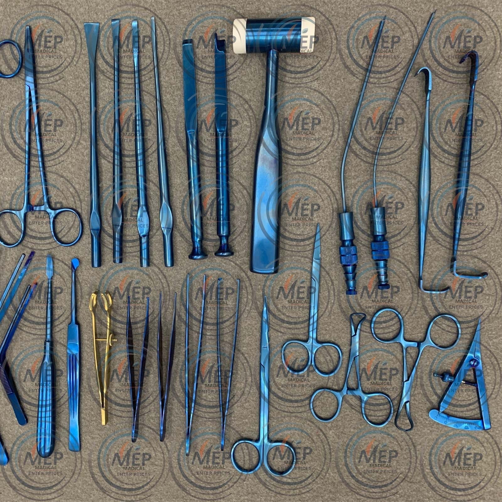 Rhinoplasty Surgical Instrument Set 50pcs Nose Surgery German Stainless Steel