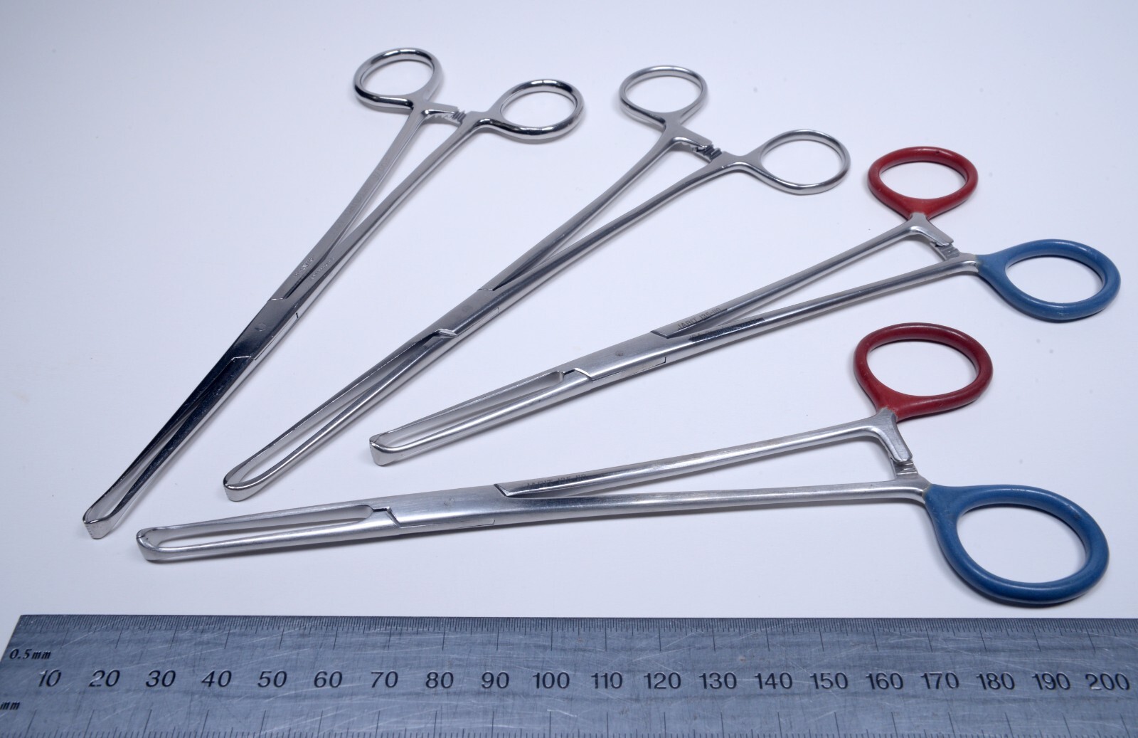4x Allis Tissue Forceps 7½” Stainless Jarit V. Mueller Herwig #135-110 #SU4056