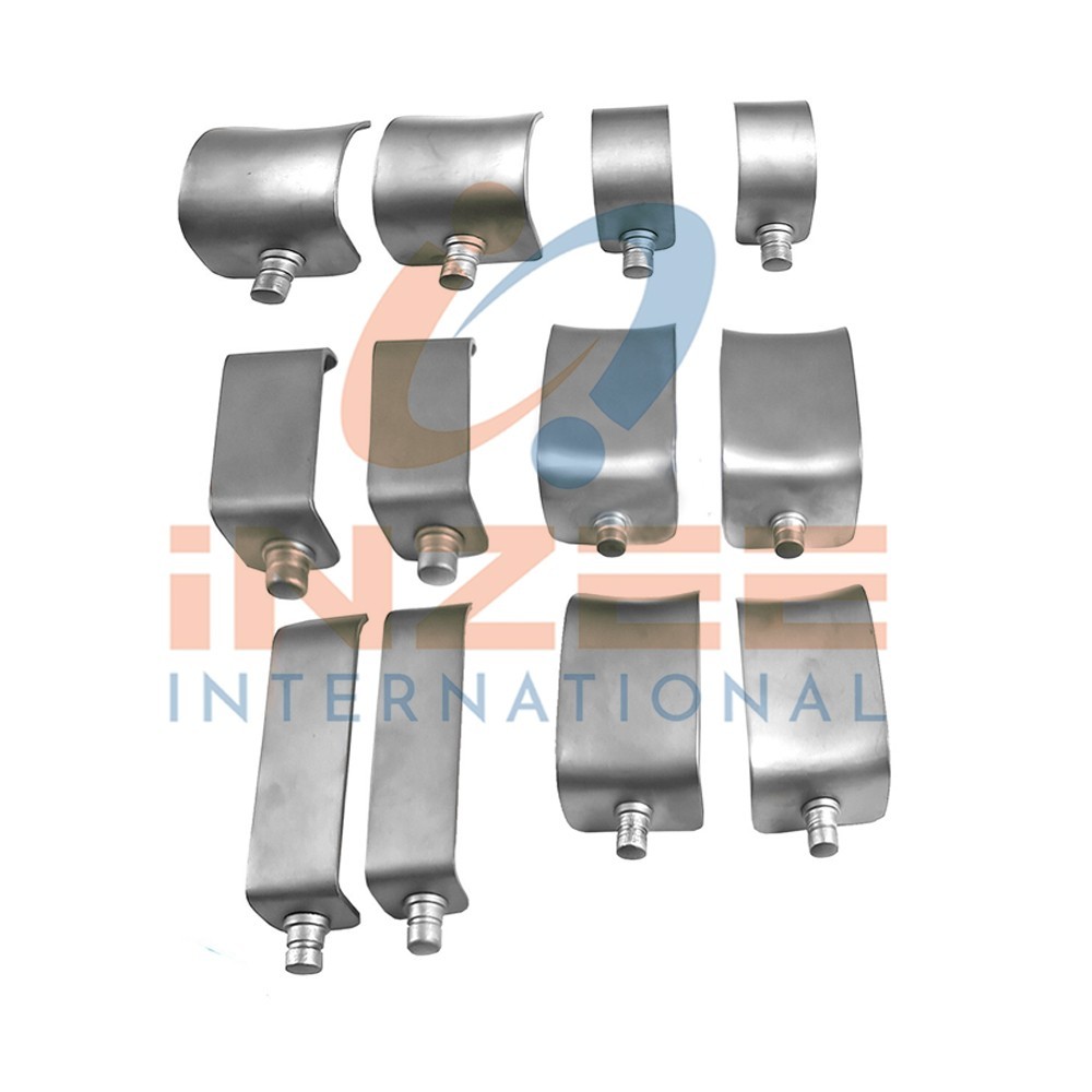 Kolbel Retractor Complete Set With 12 Blades Surgical Orthopedic Instruments