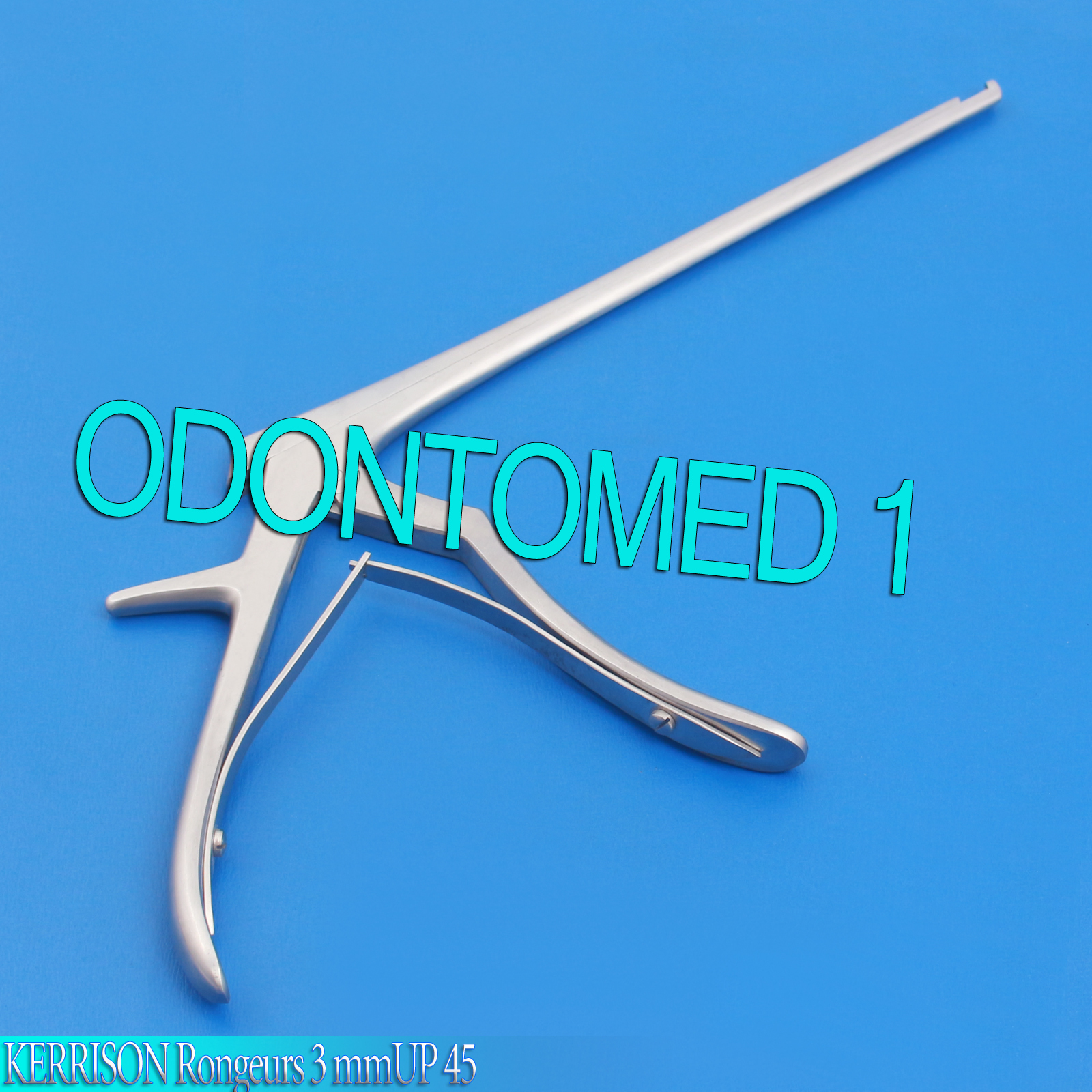 3 Pcs Surgical KERRISON Rongeurs 3mm Up 45° Forward Angled Shaft 8″ Instruments