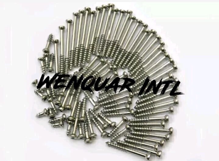 Cancellous Bone Screws 6.5mm,thread Lenght 32mm 170pcs Orthopedic Insturamnts