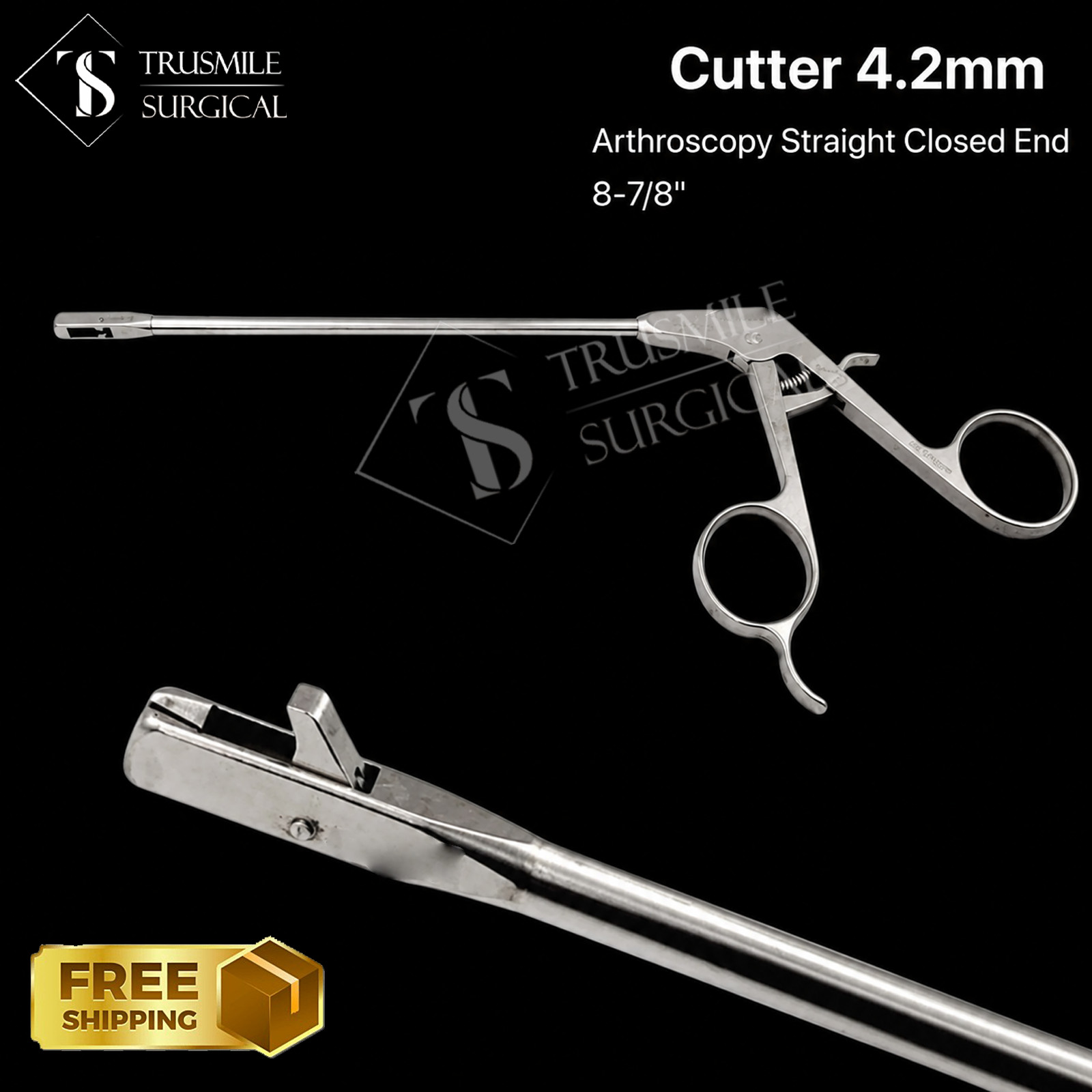 Arthrex Cutter 4.2mm Arthroscopy Straight Closed End 8-7/8″