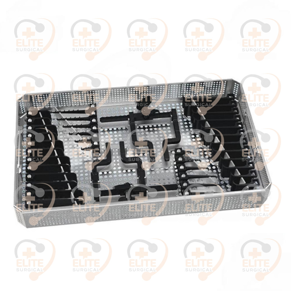 McCulloch Lumbar Retractor Set | Surgical Instruments With Sterilization Box
