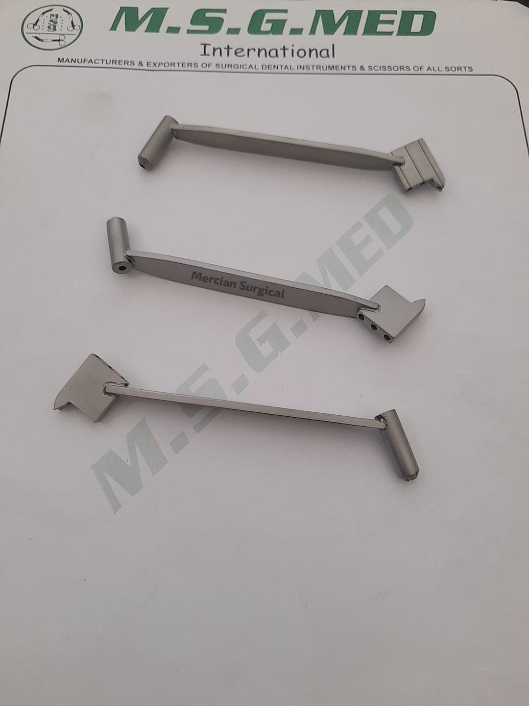 Orthopedic Instruments Tripple Drill Guide 2.5mm/2.0mm Stainless Steel 3PCS Set