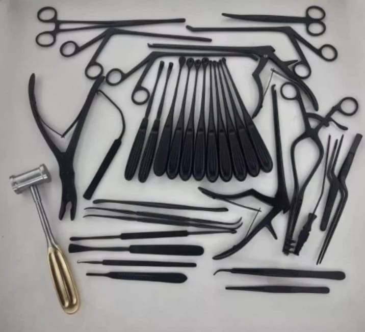 Laminectomy Set 35 PCS Black Coated Surgical Orthopedic Surgical instruments