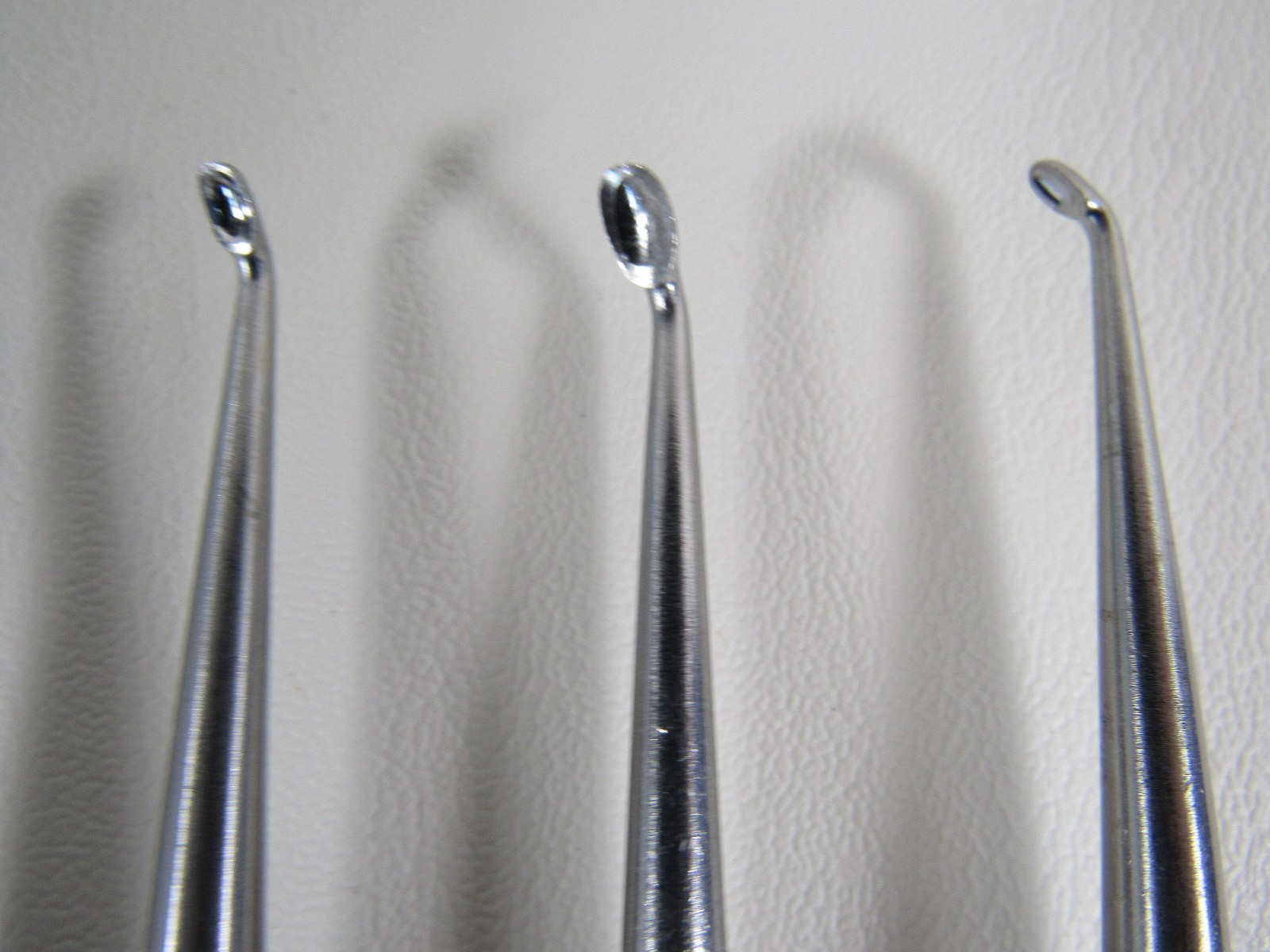 Cobb Bone Curette Straight & Angled Aesculap Mueller Tiemann Ortho Lot of 7