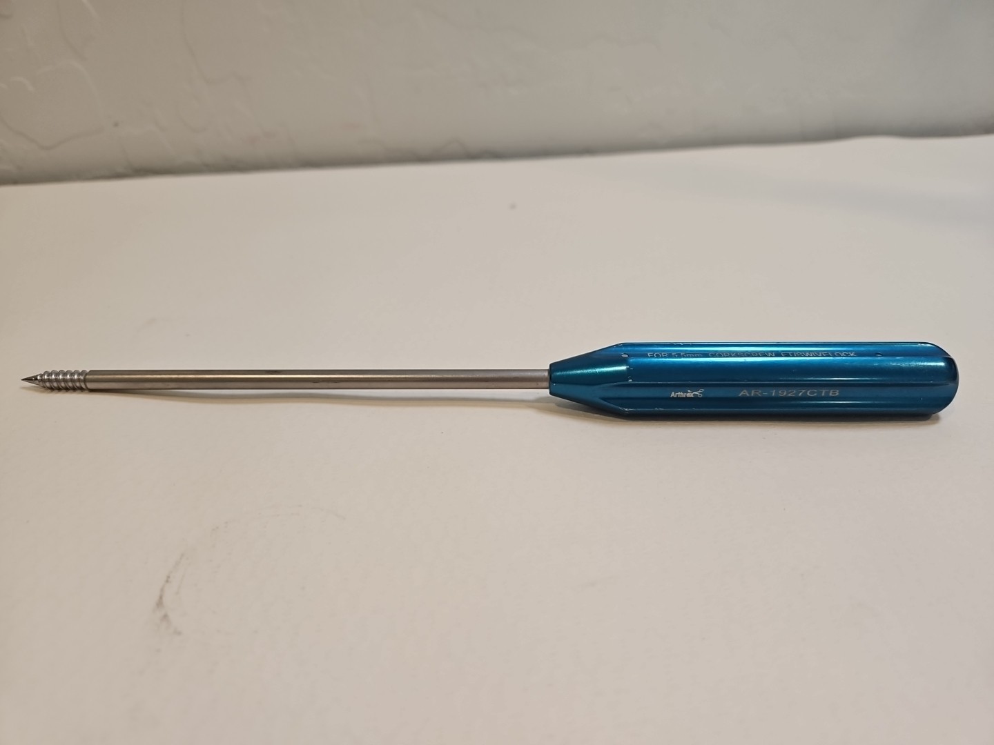 E3881 Arthrex AR-1927CTB Punch/Tap for 5.5mm Corkscrew FT/Swivelock