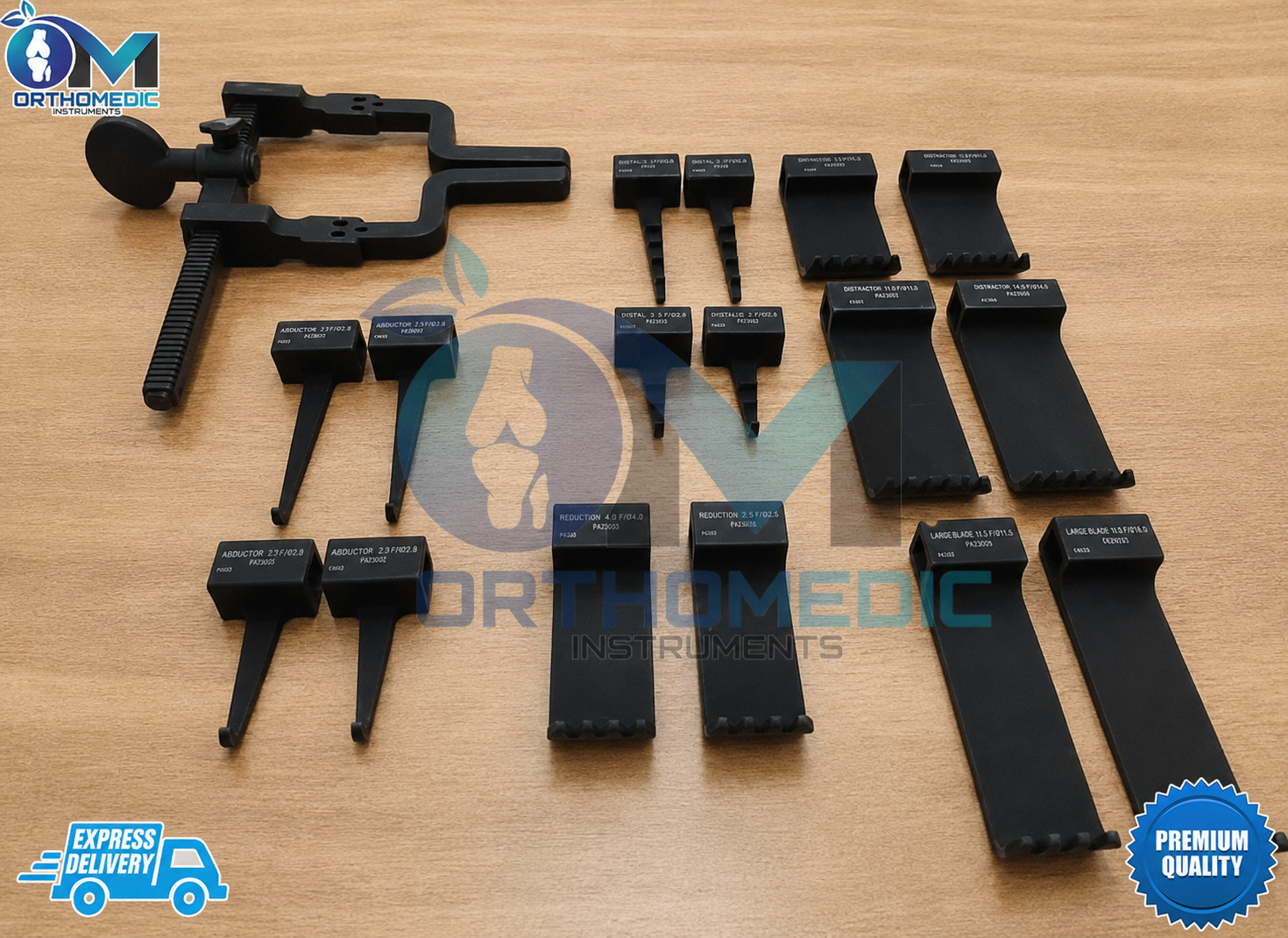 McCulloch Lumbar Retractor System Orthopedic Spine Instruments Set A+