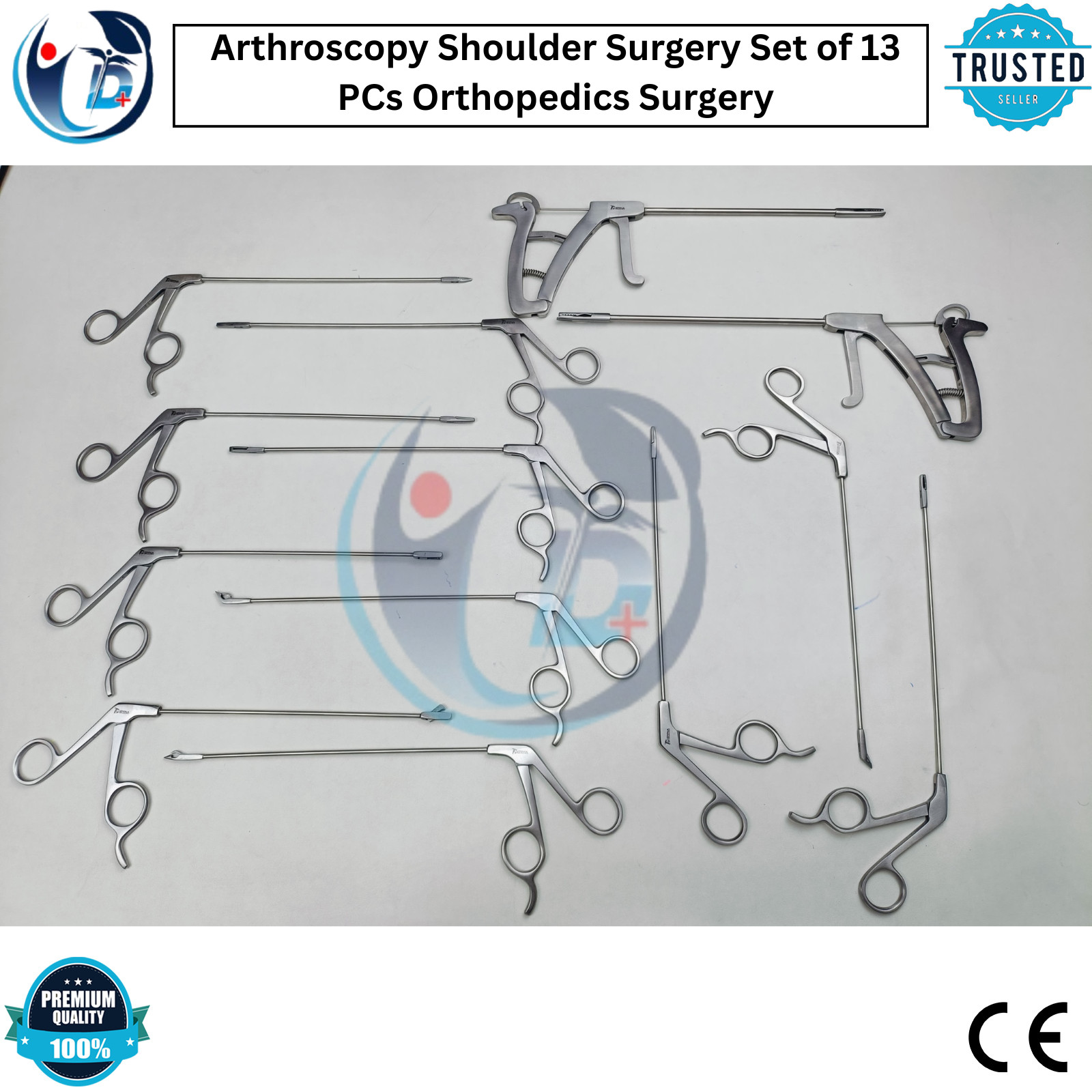 Arthroscopy Shoulder Surgery Instrument Set 13 Pcs High Quality Orthopedic
