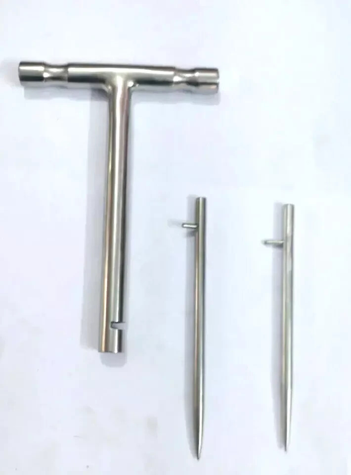 Orthopedic Charnley T-Pin Retractor with Two Pins Surgical