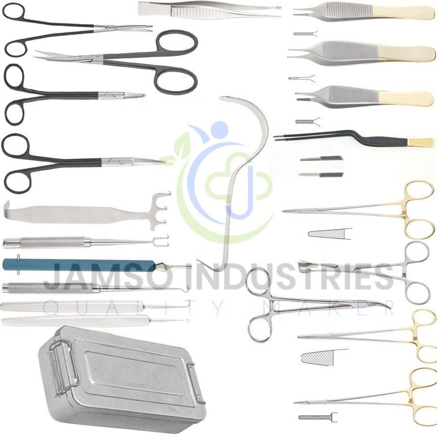 ENDOSCOPIC NASAL FORCEPS SET – 3 PIECES STRAIGHT, 45° & 90° | FESS SURGICAL INST