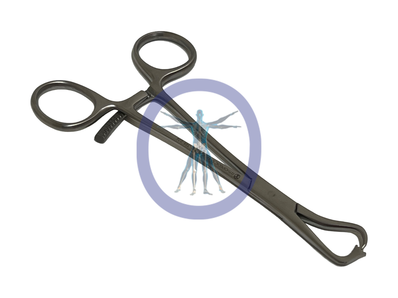 Orthopedic Surgical Veterinary Plate Holding Forceps With Footplate 135mm *NEW*