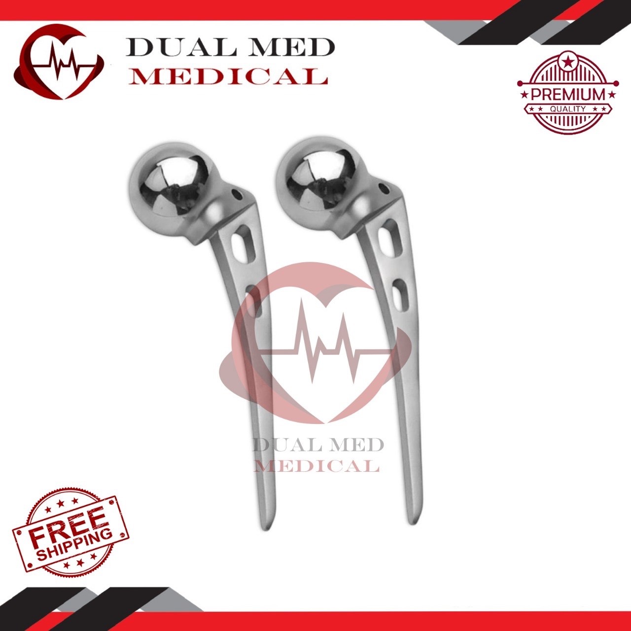 AMP Hip Prosthesis 44,45 Orthopedic Instruments