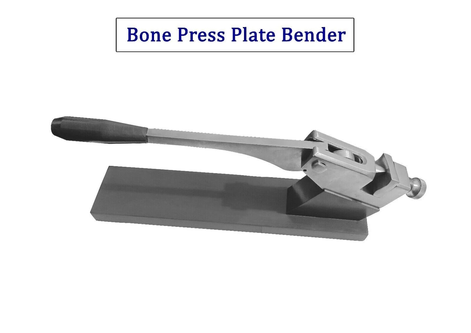 Large bone press plate bending orthopedic instruments