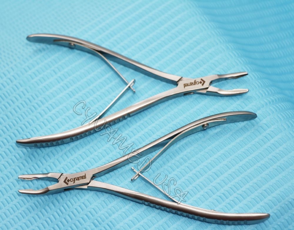 2 Micro Friedman Bone Rongeur Slightly Curved 6″ orthopedic, surgical veterinary