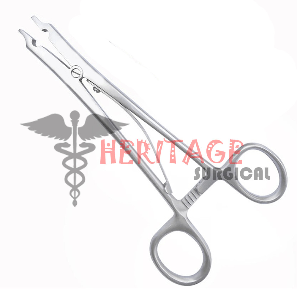 Raney Scalp Clip Applicator Plus 30 Pcs Clips Surgical Instruments Set