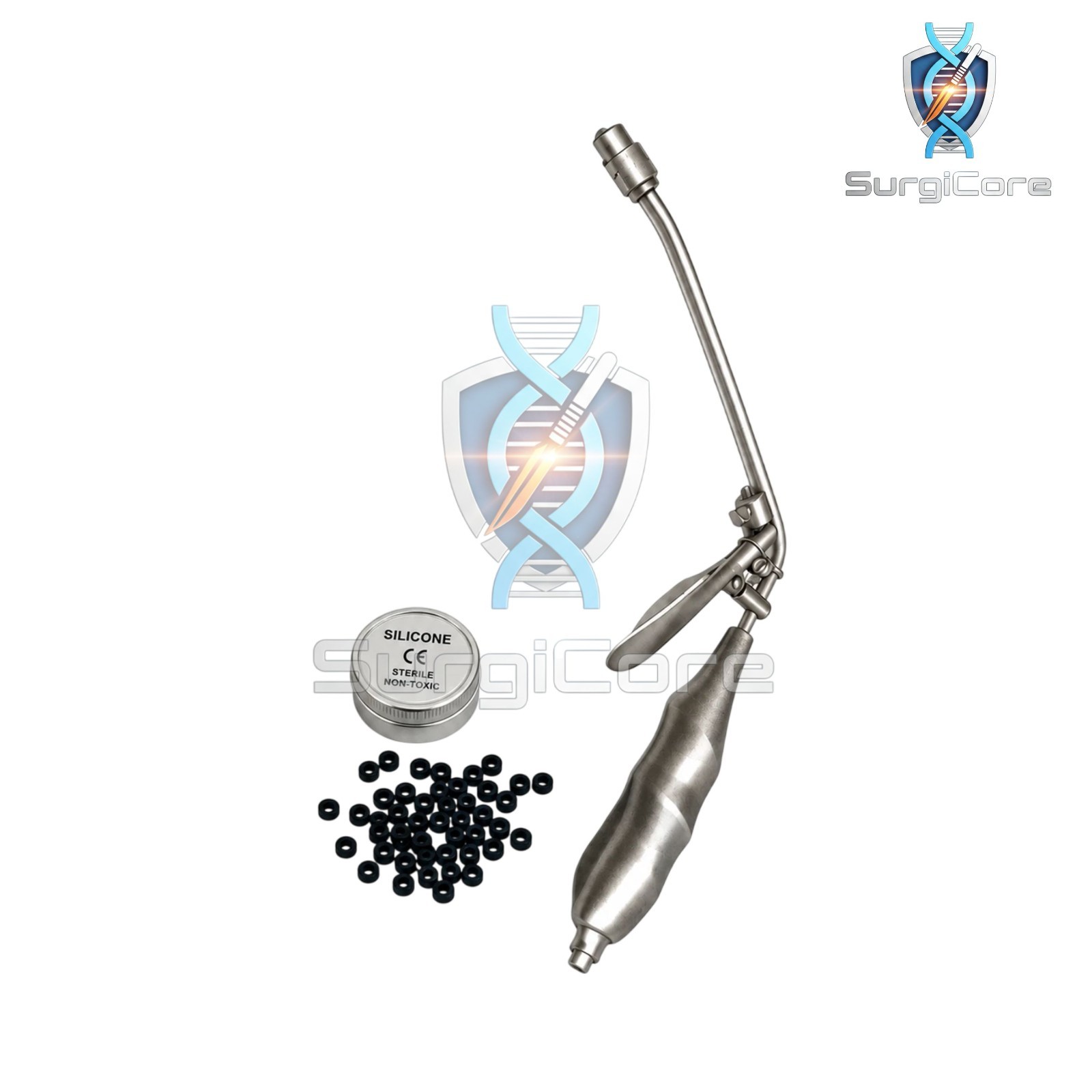 Premium German Hemorrhoid Suction Ligator Rectal Surgical Instrument Straight