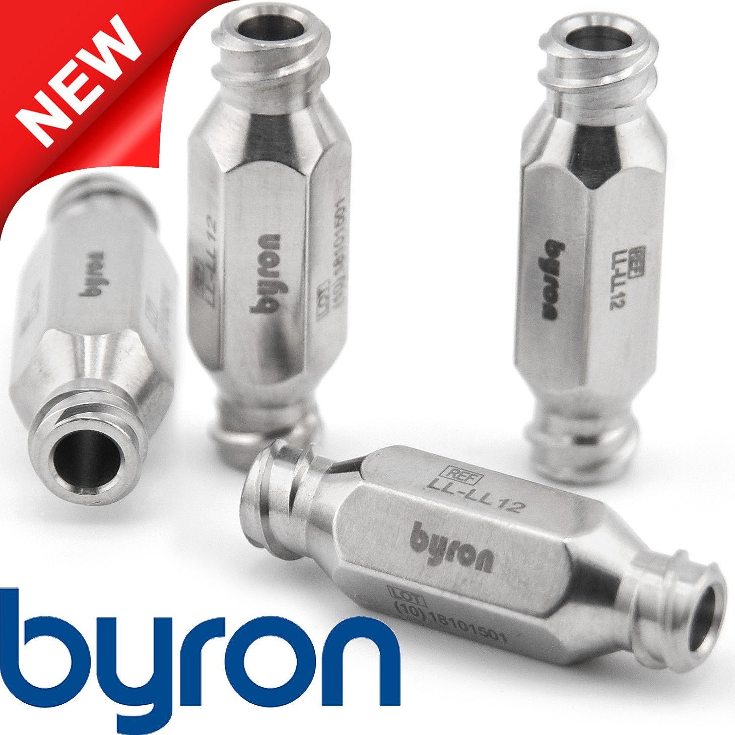 Byron Mentor LL-LL12 Luer Lock to Luer Lock Transfer System 12 Gauge 3cm 1.25″