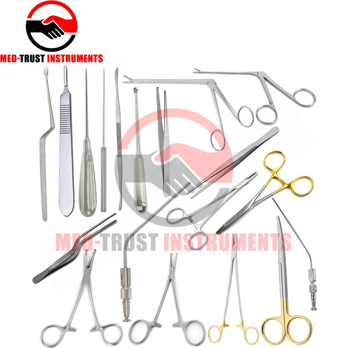Spinal Surgery Instruments Set 19pcs Lumbar Spine Instruments Spinal Surgical In