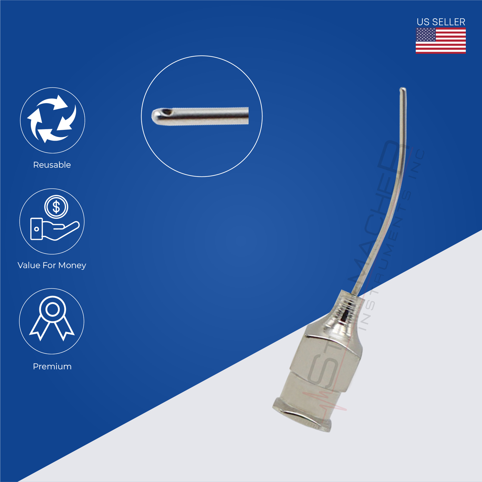 Corbin, Sub tenon, Anesthesia Cannula, 23 ga