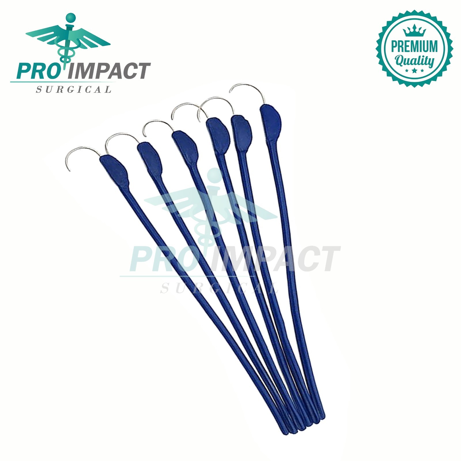 Lone Star Retractor Ring With 6 Hooks & Key Reusable Surgical Instruments