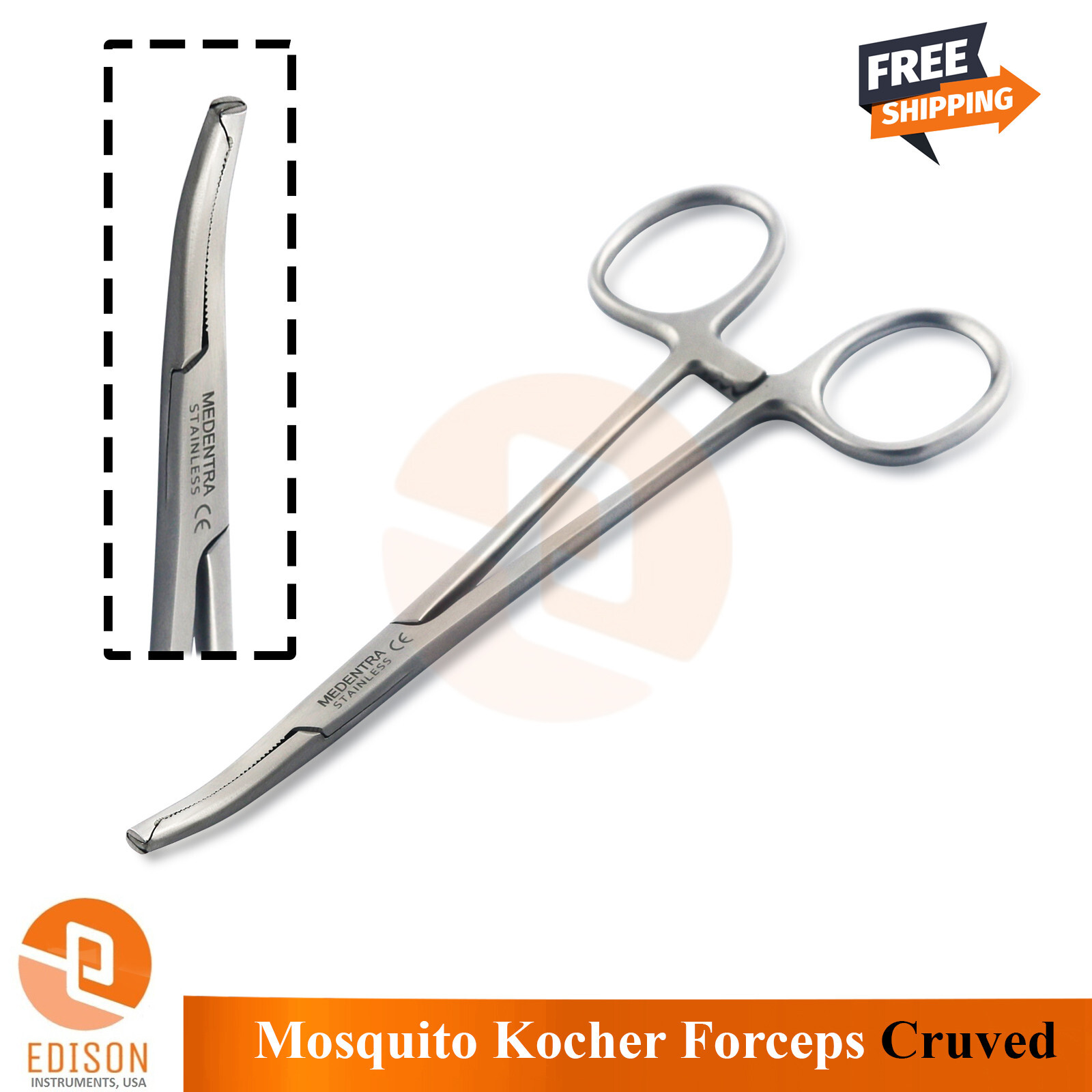 43 Pcs Cardiac Surgery Instruments Kit Surgical Cardiology Microvascular Surgery