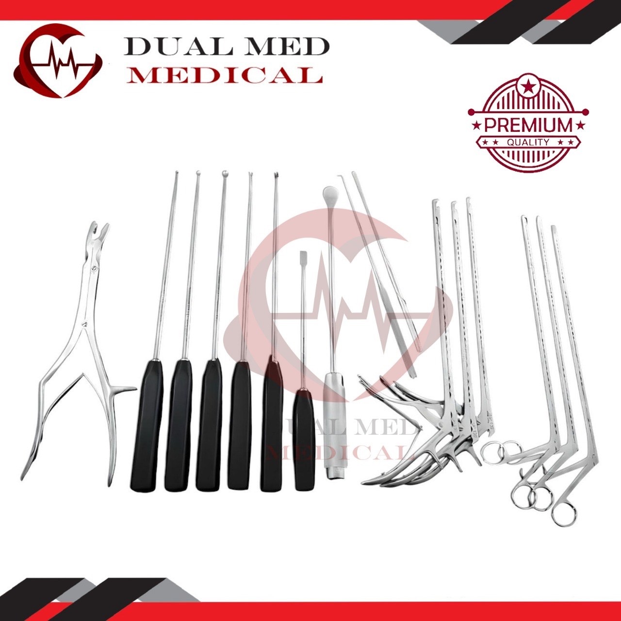 Unique Discectomy Set For Anterior Spine Surgery Instruments