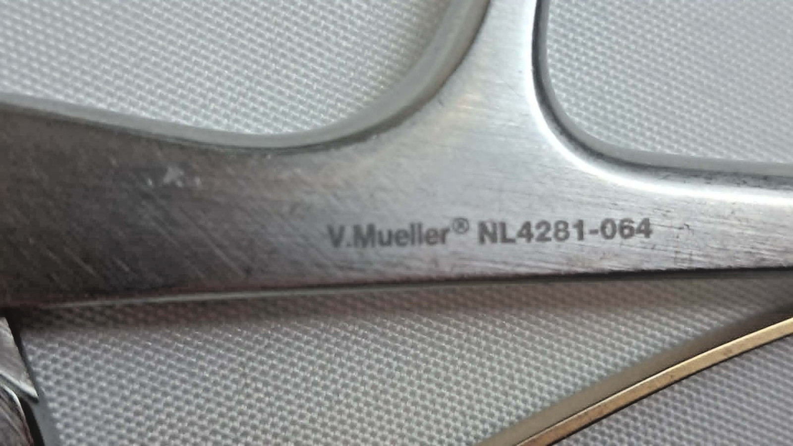 V. Mueller NL4281-064 Ferris-Smith Kerrison Rongeur Straight 4mm 6″