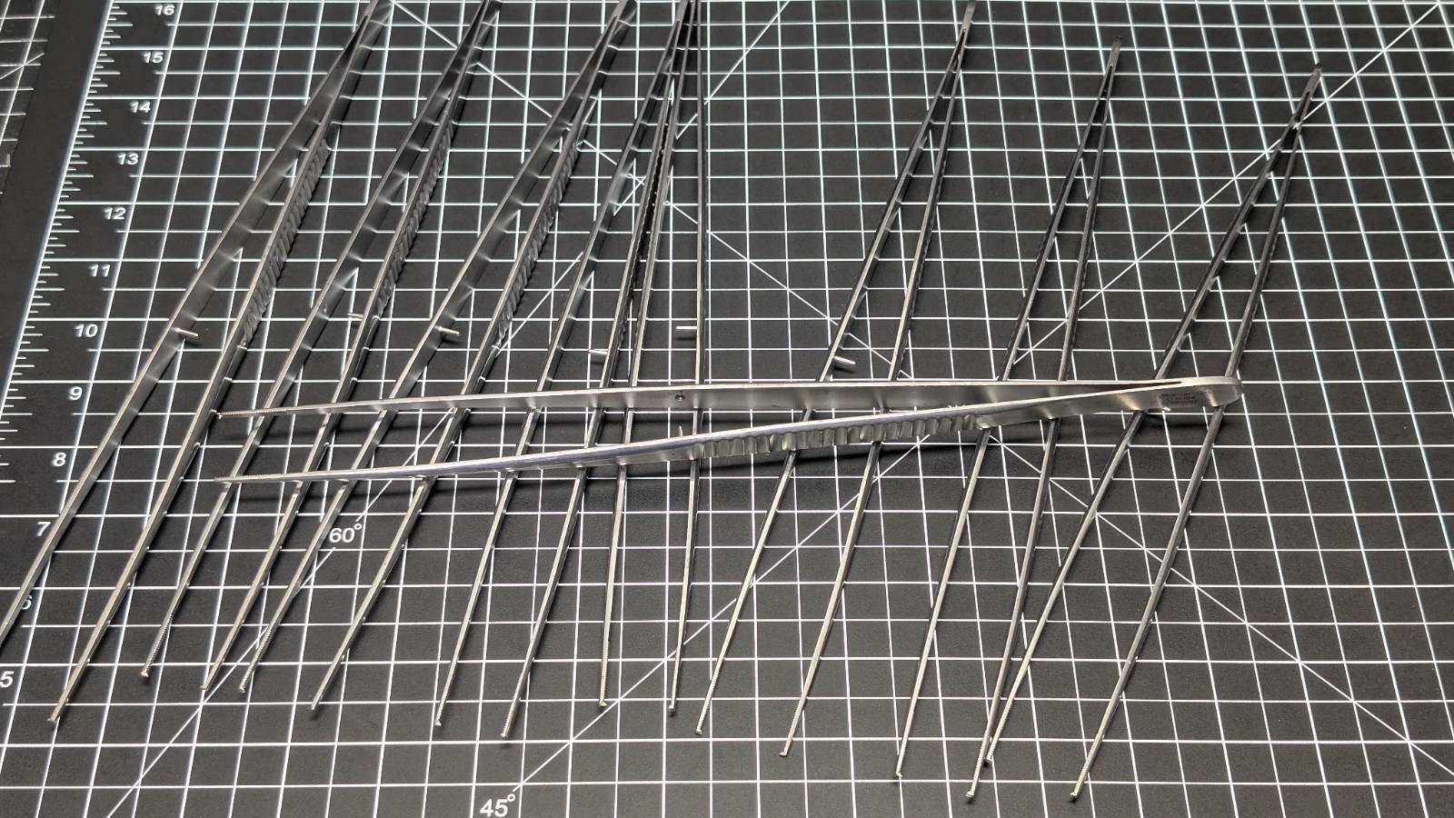 V. Mueller CH5184 LARGE 12″ Potts-Smith Dressing Forceps Tweezers jarit 130-366