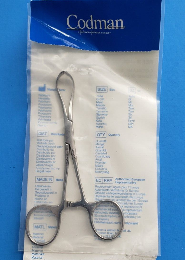 CODMAN 39-4035 Surgical Orthopedic EDNA Towel Clamp 5.5″