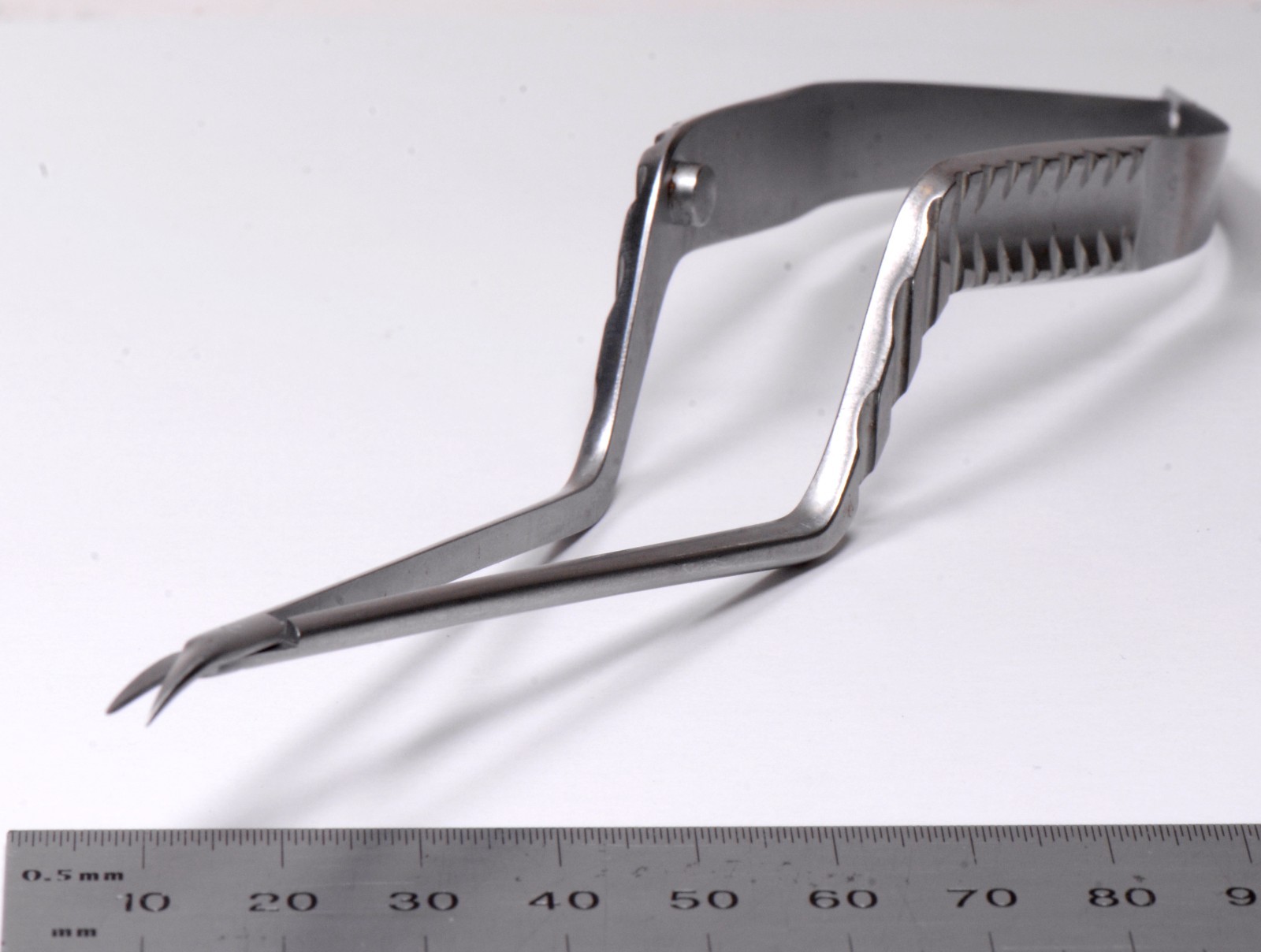 Yasargil Scissors 7¾” Curved Bayonet Handle Micro Surgical Stainless Steel