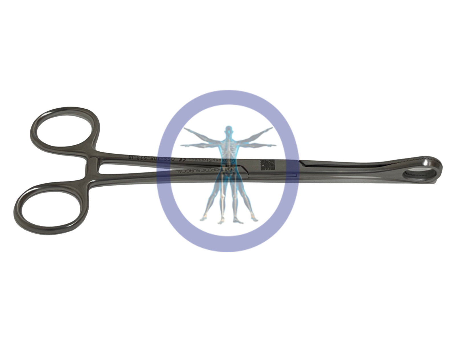 Orthopedic Surgical Foerster Sponge Forceps 7” Straight, Serrated *NEW*