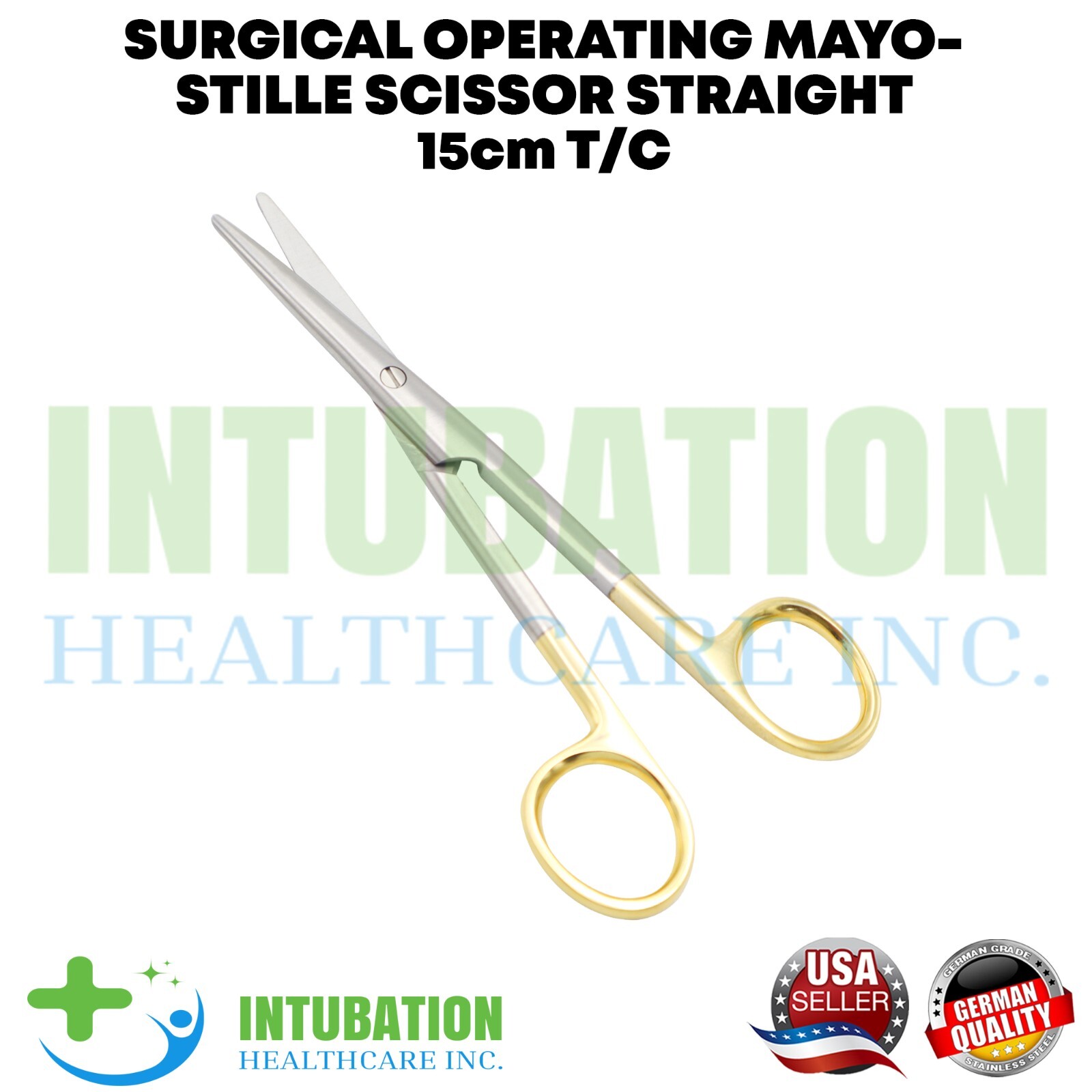 Surgical Mayo-Stille Scissor 15cm Straight TC Stainless Steel Surgical Tool