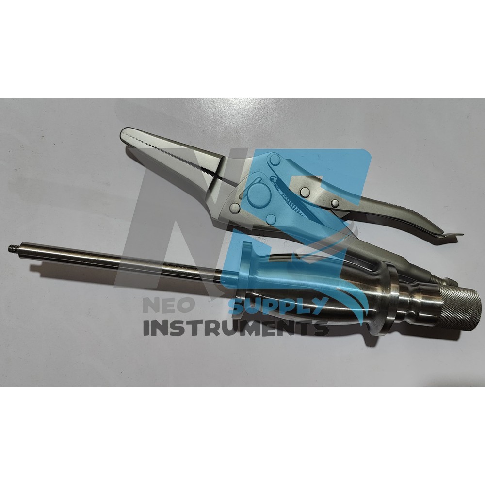 Needle nose locking plier w/ slaphammer stainless Steel Orthopedic Instruments
