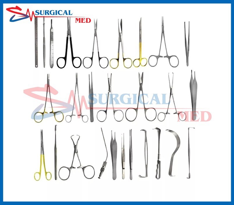 Bostwick Breast Procedure 41Pcs Set Plastic Surgical Instrument Kit
