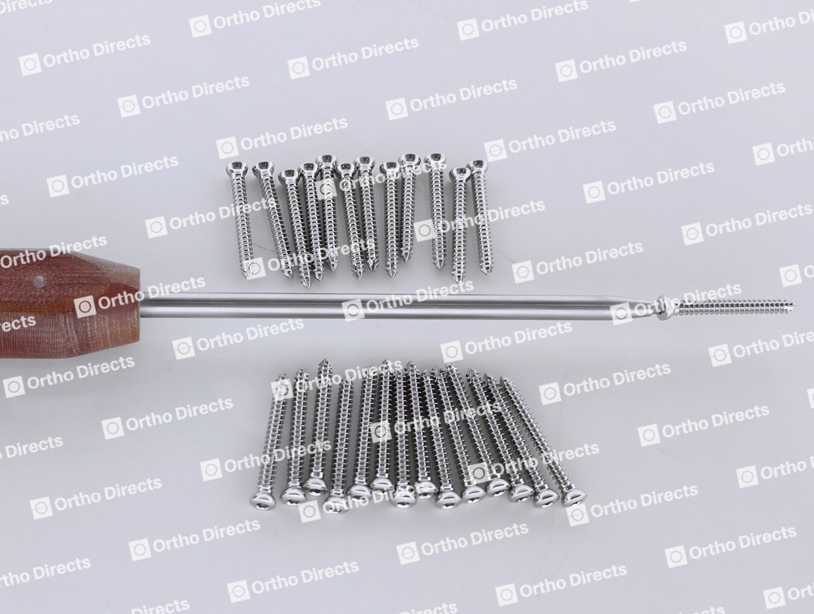 3.5mm Cortex Screws Set (10-30mm) Hex Head Self Tapping 101 Pcs Stainless Steel