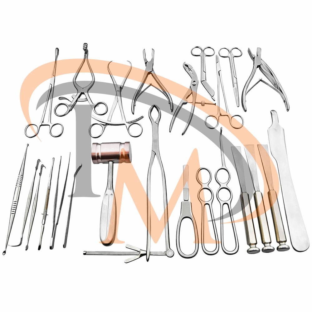 Basic Orthopedic Surgery Set of 25 Pcs Surgical instruments