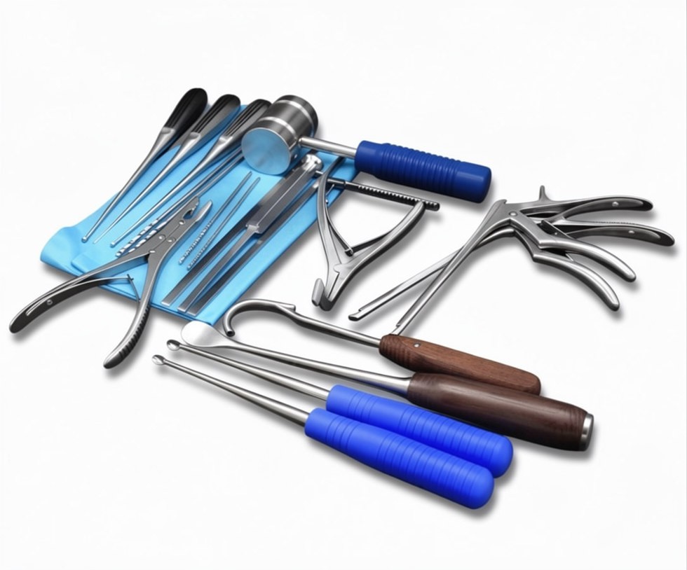 Basic Orthopedic surgery instruments Set Of 20 Pieces