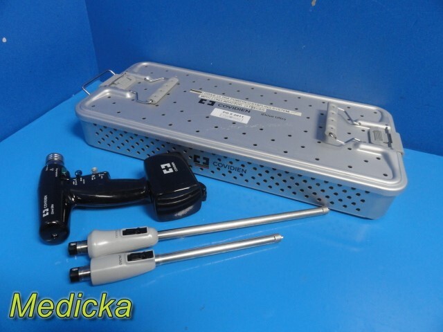 Medtronic IDrive Ultra Powered Stapling System W/ iDrive Handle & Adapters~32635