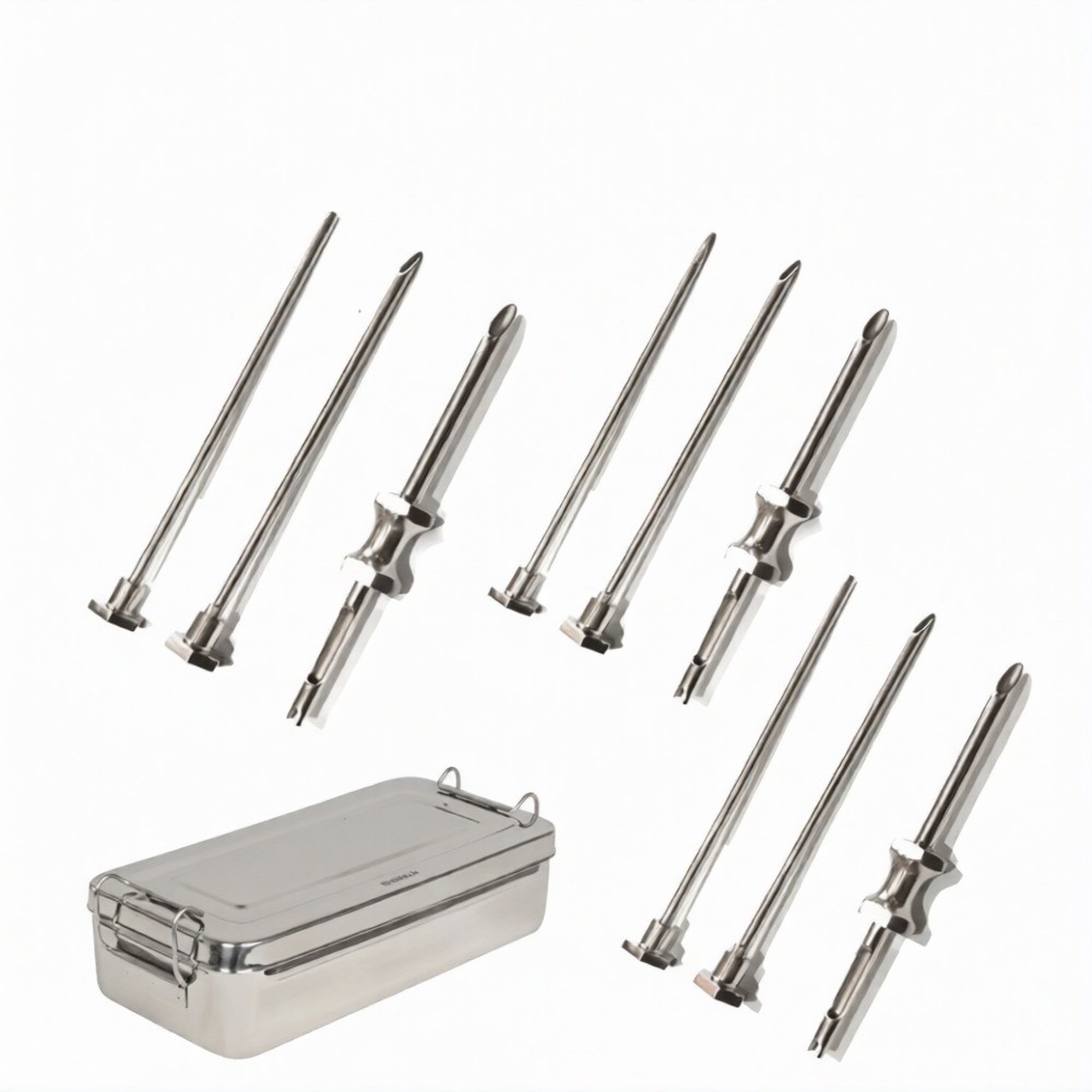 3.5mm HRT Trocar Kit Set of 3 Hormone Pellet Implantation Surgical Tools