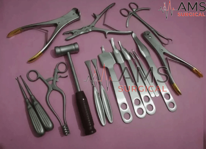 Basic Orthopedic Surgery Set of 16 Pcs Surgical Spine Orthopedic Instruments
