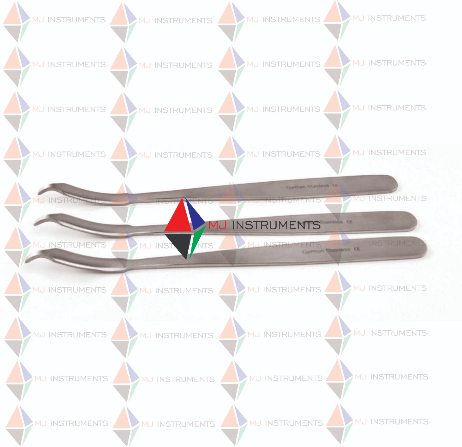 3 Hohmann Retractor Small Size Orthopedic Instruments German Stainless Steel