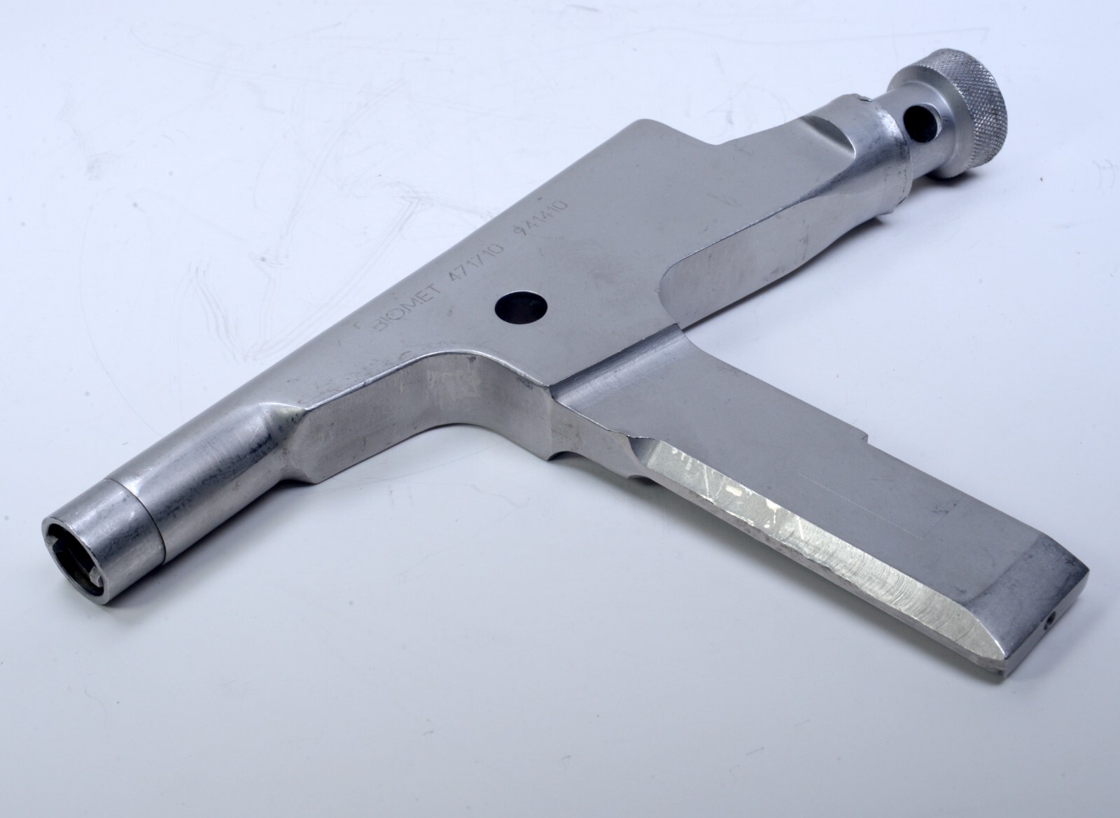 Biomet #471710 #471714 High Clearance Offset Driver with Handle Stainless Steel
