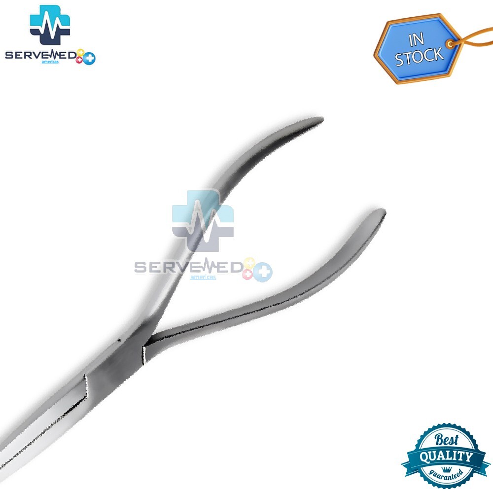 7″ Extra Long Straight Needle Nose Pliers Long Jaw Surgical German Grade