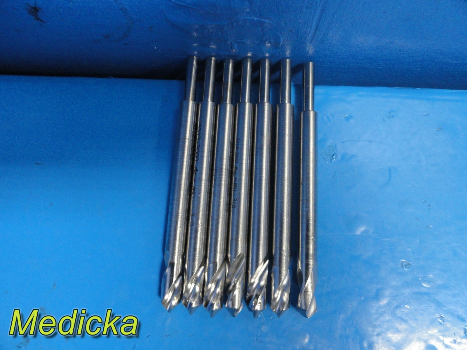 7X Stryker Howmedica Osteonics 3313-3000 (3/8) Orthopaedic Drill Bits ~ 19635