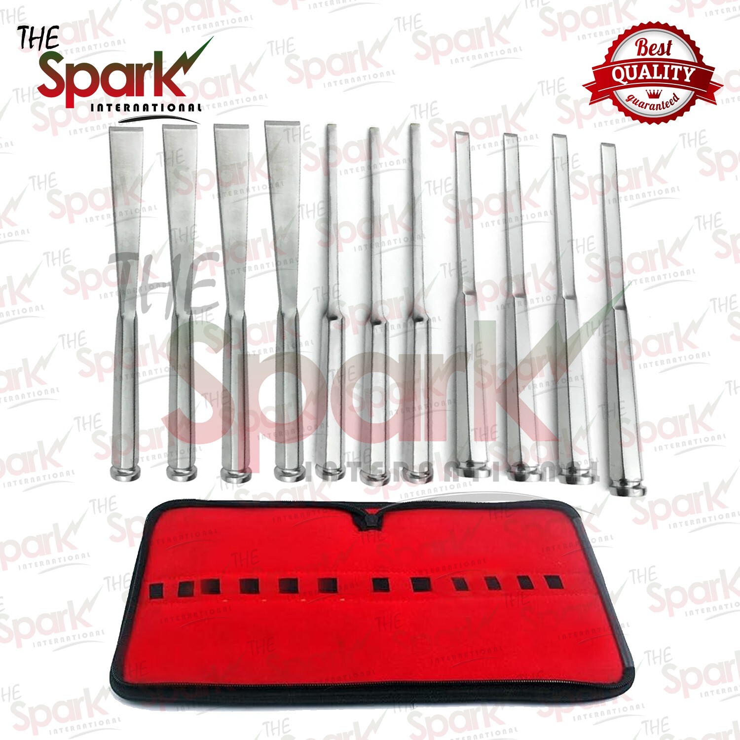 Bone Osteotomes 4mm-24mm Autoclavable Veterinary Orthopedic Instruments